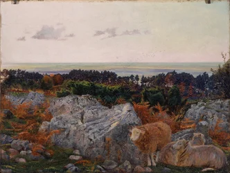 Bahía de Morecambe desde Warton Crag